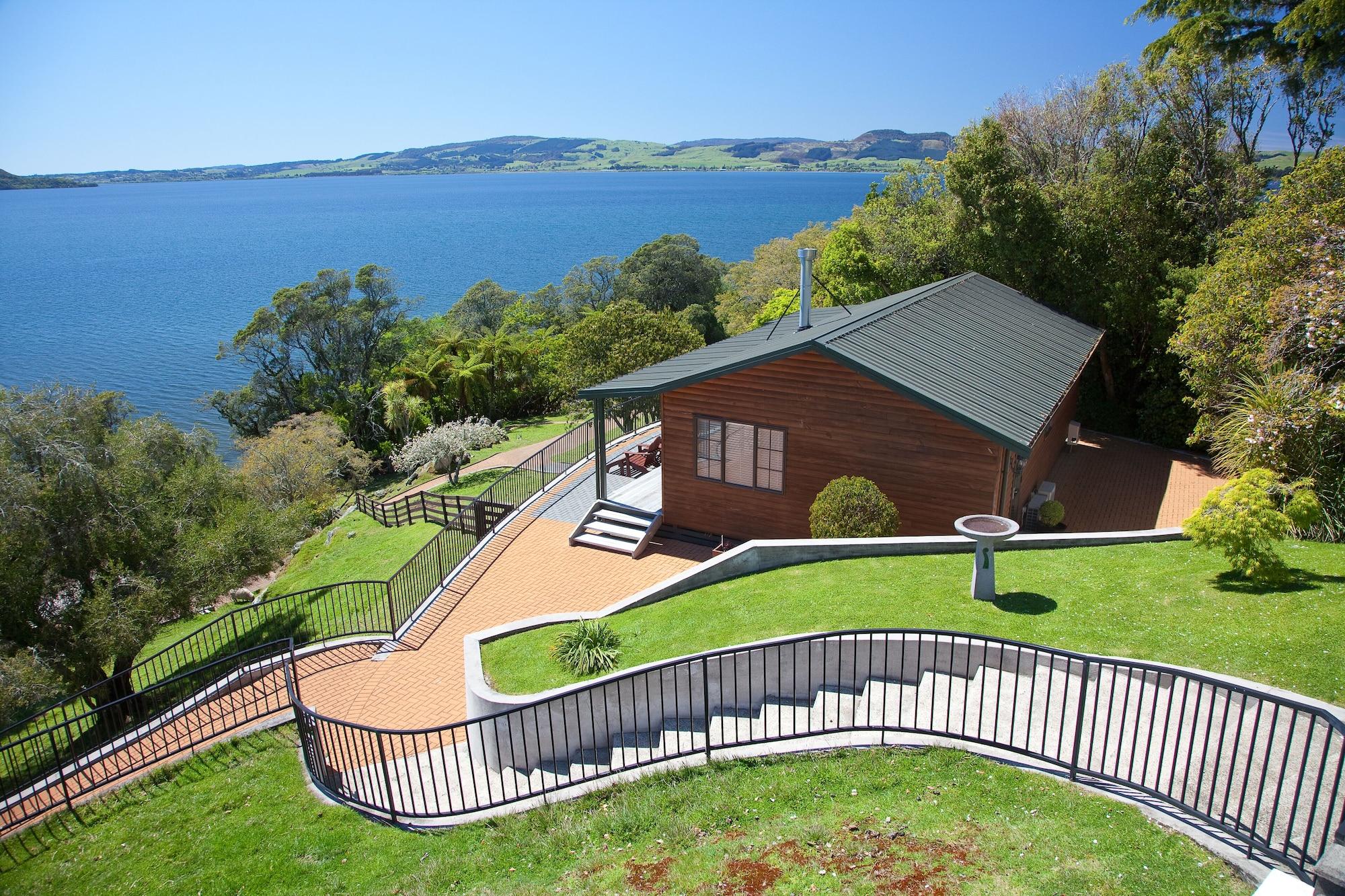 On The Point - Lake Rotorua Exterior foto
